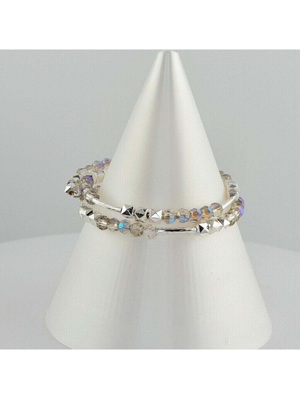Bomb Party Single Stack Bracelet - on Silver Plating #169